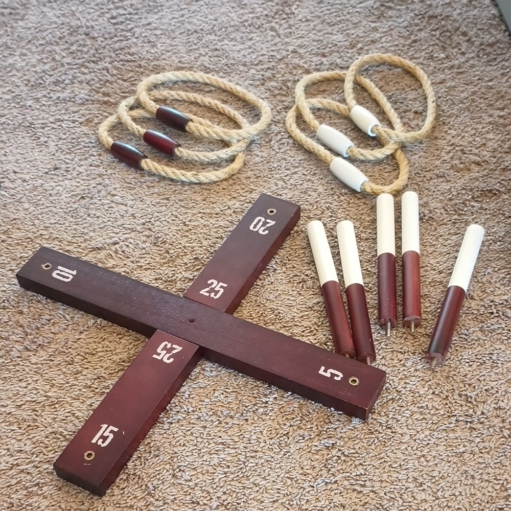 Rustic Ring toss Game